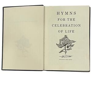 VTG Hymn Book Hymns For The Celebration Of Life Hymnal Religion 1964